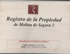 Registro de la Propiedad Molina de Segura